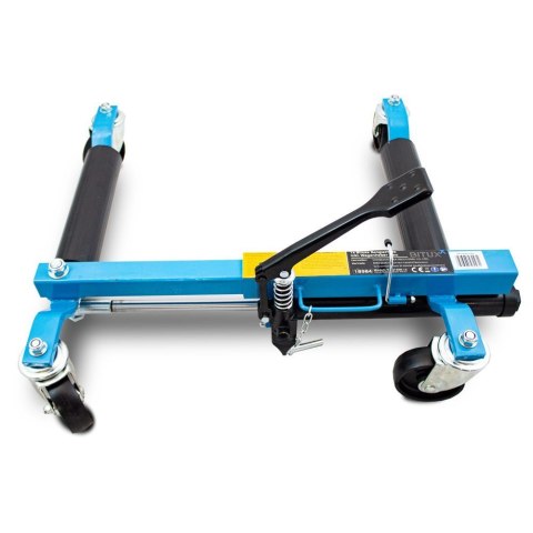 Wózek manewrowy hydrauliczny pod koła 1 sztuka niebieski Bituxx Wózek manewrowy hydrauliczny pod koła 1 sztuka niebieski Bituxx