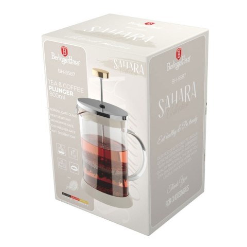 ZAPARZACZ TŁOKOWY DO KAWY HERBATY 800ml BERLINGER HAUS BH-8587 SAHARA BERLINGER HAUS ZAPARZACZ TŁOKOWY DO KAWY HERBATY 800ml BERLINGER HAUS BH-8587 SAHARA BERLINGER HAUS