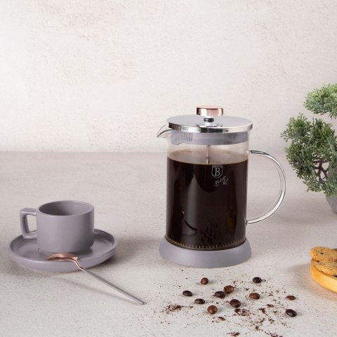 ZAPARZACZ TŁOKOWY DO KAWY HERBATY 800ml BERLINGER HAUS BH-8589 TAUPE BERLINGER HAUS ZAPARZACZ TŁOKOWY DO KAWY HERBATY 800ml BERLINGER HAUS BH-8589 TAUPE BERLINGER HAUS