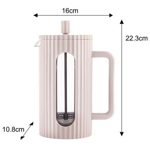 ZAPARZACZ TŁOKOWY DO KAWY/HERBATY 1000ml KLAUSBERG KB-7754 RÓŻOWY KLAUSBERG ZAPARZACZ TŁOKOWY DO KAWY/HERBATY 1000ml KLAUSBERG KB-7754 RÓŻOWY KLAUSBERG