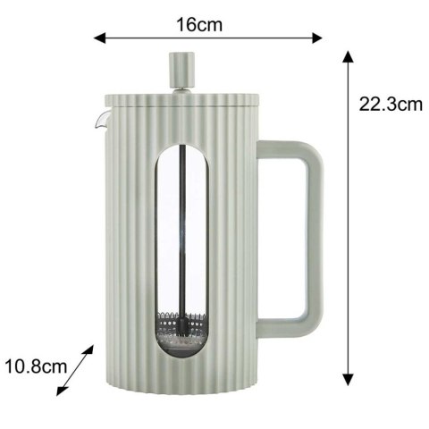 ZAPARZACZ TŁOKOWY DO KAWY/HERBATY 1000ml KLAUSBERG KB-7755 ZIELONY KLAUSBERG ZAPARZACZ TŁOKOWY DO KAWY/HERBATY 1000ml KLAUSBERG KB-7755 ZIELONY KLAUSBERG