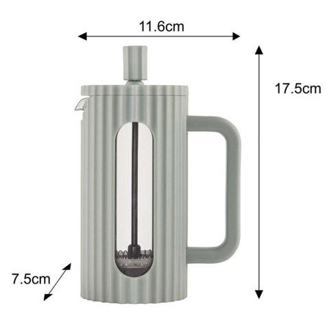 ZAPARZACZ TŁOKOWY DO KAWY/HERBATY 350ml KLAUSBERG KB-7745 ZIELONY KLAUSBERG ZAPARZACZ TŁOKOWY DO KAWY/HERBATY 350ml KLAUSBERG KB-7745 ZIELONY KLAUSBERG