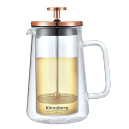 ZAPARZACZ TŁOKOWY DO KAWY/HERBATY TERMICZNY 350ml KLAUSBERG KB-7723 KLAUSBERG