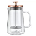 ZAPARZACZ TŁOKOWY DO KAWY/HERBATY TERMICZNY 350ml KLAUSBERG KB-7723 KLAUSBERG