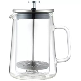 ZAPARZACZ TŁOKOWY DO KAWY/HERBATY TERMICZNY 600ml KLAUSBERG KB-7685 KLAUSBERG