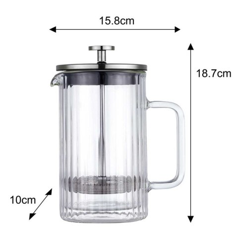 ZAPARZACZ TŁOKOWY DO KAWY/HERBATY TERMICZNY 600ml KLAUSBERG KB-7757 KLAUSBERG ZAPARZACZ TŁOKOWY DO KAWY/HERBATY TERMICZNY 600ml KLAUSBERG KB-7757 KLAUSBERG