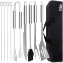 ZESTAW 10 PRZYBORÓW DO GRILLA W ETUI 489298 VILDE
