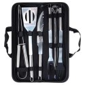 ZESTAW 10 PRZYBORÓW DO GRILLA W ETUI 489298 VILDE