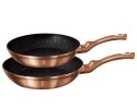 ZESTAW 2 PATELNI GRANITOWYCH BERLINGER HAUS ROSE GOLD BH-1611 BERLINGER HAUS