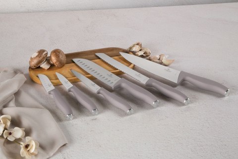ZESTAW 6 NOŻY KUCHENNYCH BERLINGER HAUS BH-2953 TAUPE BERLINGER HAUS ZESTAW 6 NOŻY KUCHENNYCH BERLINGER HAUS BH-2953 TAUPE BERLINGER HAUS
