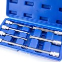 Zestaw Długich Nasadek TORX SPLINE XZN HEX 3/8" 110mm 21 el. Bituxx