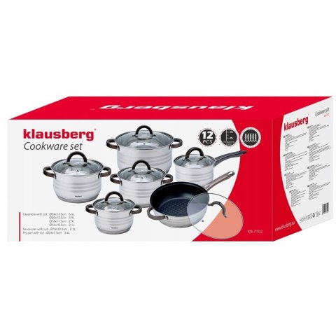ZESTAW GARNKÓW 12 ELEMENTÓW KLAUSBERG KB-7702 KLAUSBERG ZESTAW GARNKÓW 12 ELEMENTÓW KLAUSBERG KB-7702 KLAUSBERG