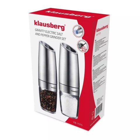 ZESTAW MŁYNKÓW GRAWITACYJNYCH KLAUSBERG KB-7575 KLAUSBERG ZESTAW MŁYNKÓW GRAWITACYJNYCH KLAUSBERG KB-7575 KLAUSBERG
