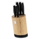 ZESTAW NOŻY BERLINGER HAUS BH-2753 MATTE BLACK W BLOKU BAMBUSOWYM BERLINGER HAUS