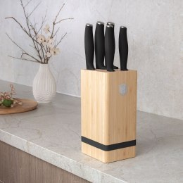 ZESTAW NOŻY BERLINGER HAUS BH-2971 MATTE BLACK W BLOKU BAMBUSOWYM BERLINGER HAUS