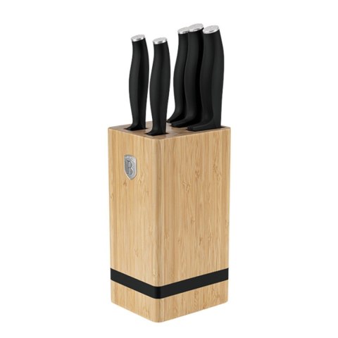 ZESTAW NOŻY BERLINGER HAUS BH-2971 MATTE BLACK W BLOKU BAMBUSOWYM BERLINGER HAUS ZESTAW NOŻY BERLINGER HAUS BH-2971 MATTE BLACK W BLOKU BAMBUSOWYM BERLINGER HAUS