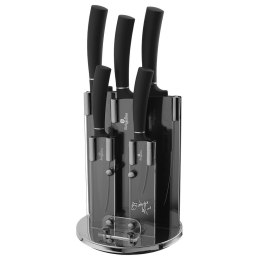 ZESTAW NOŻY GRANITOWYCH BERLINGER HAUS BH-2382 Black Silver BERLINGER HAUS