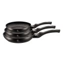 ZESTAW PATELNI GRANITOWYCH BERLINGERHAUS BLACK SILVER BH-6159 BERLINGER HAUS