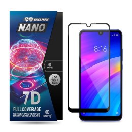 Crong 7D Nano Flexible Glass - Szkło hybrydowe 9H na cały ekran Xiaomi Redmi 7 Crong