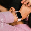 Crong Liquid - Pasek do Apple Watch 38/40/41/42 mm (piaskowy róż) Crong