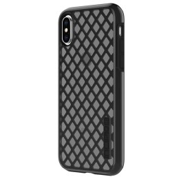 Incipio DualPro Sport - Etui iPhone Xs / X (ciemny przezroczysty) Incipio