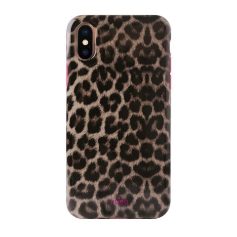 PURO Glam Leopard Cover - Etui iPhone Xs Max (Leo 2) Puro PURO Glam Leopard Cover - Etui iPhone Xs Max (Leo 2) Puro