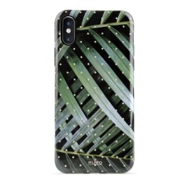PURO Glam Tropical Leaves - Etui iPhone Xs Max (Brilliant Leaves) Puro