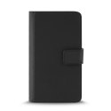 PURO Smart Wallet - Uniwersalne etui z uchwytem do robienia zdjęć z kieszonkami na karty i pieniądze, rozmiar XXL (czarny) Puro