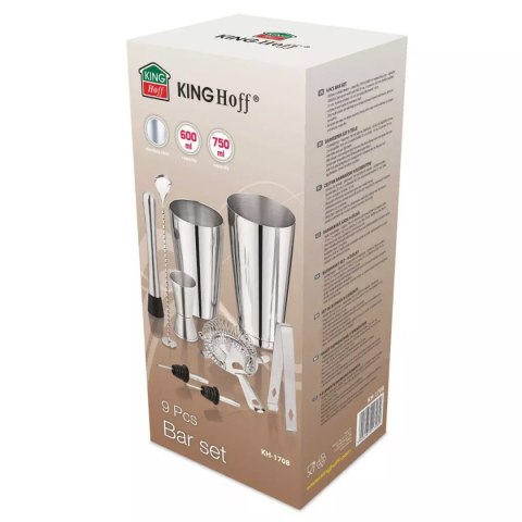 ZESTAW PRZYBORÓW BARMAŃSKICH KINGHOFF KH-1708 KINGHOFF ZESTAW PRZYBORÓW BARMAŃSKICH KINGHOFF KH-1708 KINGHOFF