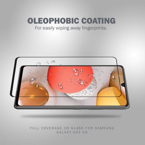 Crong 3D Armour Glass - Szkło hartowane 9H Full Glue na cały ekran Samsung Galaxy A42 5G Crong Crong 3D Armour Glass - Szkło hartowane 9H Full Glue na cały ekran Samsung Galaxy A42 5G Crong