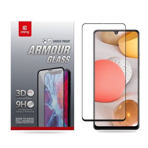 Crong 3D Armour Glass - Szkło hartowane 9H Full Glue na cały ekran Samsung Galaxy A42 5G Crong Crong 3D Armour Glass - Szkło hartowane 9H Full Glue na cały ekran Samsung Galaxy A42 5G Crong