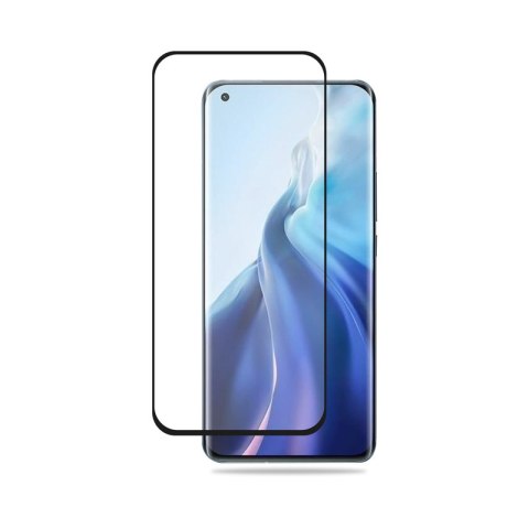 Crong 3D Armour Glass - Szkło hartowane 9H Full Glue na cały ekran Xiaomi Mi 11 + ramka instalacyjna Crong Crong 3D Armour Glass - Szkło hartowane 9H Full Glue na cały ekran Xiaomi Mi 11 + ramka instalacyjna Crong