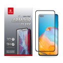 Crong 3D Armour Glass - Szkło hartowane 9H na cały ekran Huawei P40 + ramka instalacyjna Crong