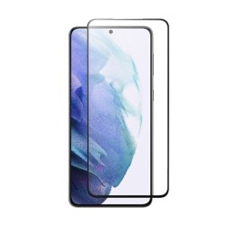 Crong 7D Nano Flexible Glass - Niepękające szkło hybrydowe 9H na cały ekran Samsung Galaxy S21+ Crong