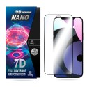Crong 7D Nano Flexible Glass - Niepękające szkło hybrydowe 9H na cały ekran iPhone 12 Mini Crong