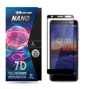 Crong 7D Nano Flexible Glass - Szkło hybrydowe 9H na cały ekran Nokia 3.1 Crong