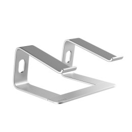 Crong AluBench - Aluminiowa podstawka do laptopa (srebrny) Crong