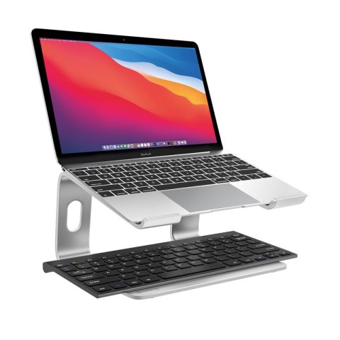 Crong AluBench - Aluminiowa podstawka do laptopa (srebrny) Crong Crong AluBench - Aluminiowa podstawka do laptopa (srebrny) Crong