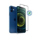 Crong Anti-Bacterial 3D Armour Glass - Szkło hartowane 9H na cały ekran iPhone 12 Mini + ramka instalacyjna Crong