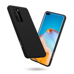Crong Color Cover - Etui Huawei P40 Pro (czarny) Crong