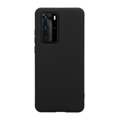 Crong Color Cover - Etui Huawei P40 Pro (czarny) Crong Crong Color Cover - Etui Huawei P40 Pro (czarny) Crong