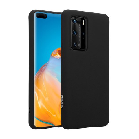 Crong Color Cover - Etui Huawei P40 Pro (czarny) Crong Crong Color Cover - Etui Huawei P40 Pro (czarny) Crong