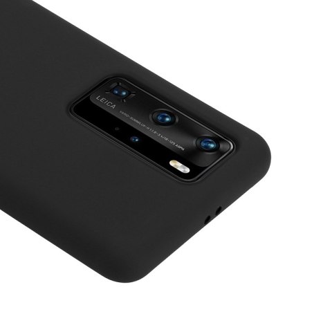 Crong Color Cover - Etui Huawei P40 Pro (czarny) Crong Crong Color Cover - Etui Huawei P40 Pro (czarny) Crong