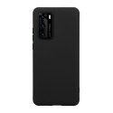 Crong Color Cover - Etui Huawei P40 (czarny) Crong