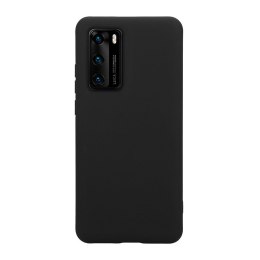 Crong Color Cover - Etui Huawei P40 (czarny) Crong