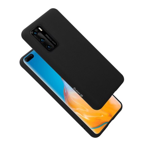 Crong Color Cover - Etui Huawei P40 (czarny) Crong Crong Color Cover - Etui Huawei P40 (czarny) Crong