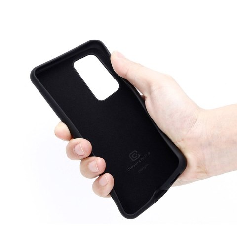 Crong Color Cover - Etui Huawei P40 (czarny) Crong Crong Color Cover - Etui Huawei P40 (czarny) Crong