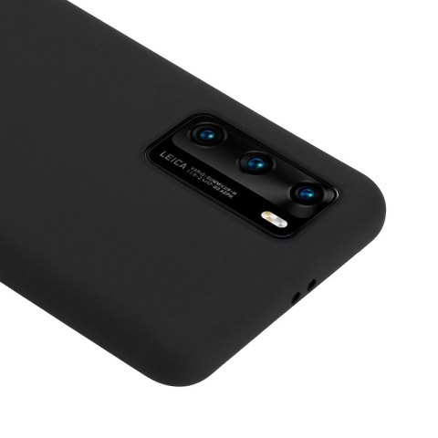 Crong Color Cover - Etui Huawei P40 (czarny) Crong Crong Color Cover - Etui Huawei P40 (czarny) Crong