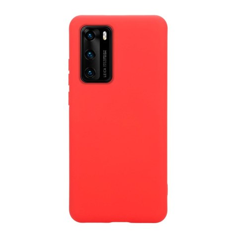 Crong Color Cover - Etui Huawei P40 (czerwony) Crong Crong Color Cover - Etui Huawei P40 (czerwony) Crong