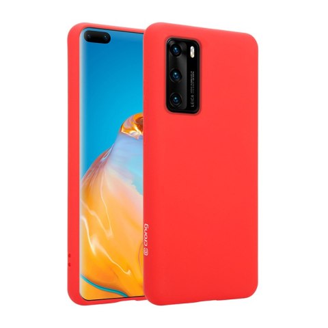 Crong Color Cover - Etui Huawei P40 (czerwony) Crong Crong Color Cover - Etui Huawei P40 (czerwony) Crong